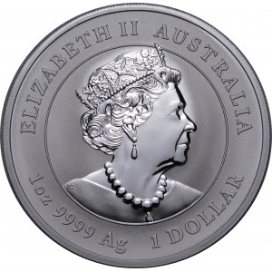 Australia, $1 2021, the year of the bull