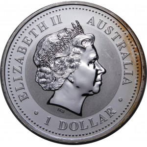 Australia, 1 dolar 2007, rok świni