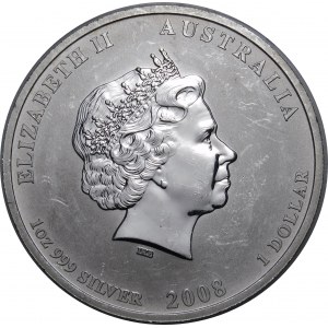 Australien, $1 2008, Mausjahr
