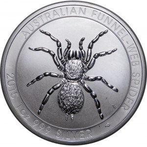 Australia, $1 2015, spider