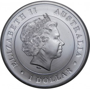 Australia, $1 2015, spider