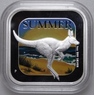 Australia, 1 dolar 2013, Pory roku w Australii - lato - Oryginalne opakowanie