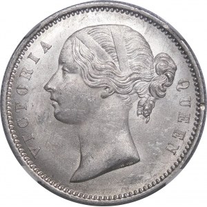 India, British India, 1/2 rupee 1840