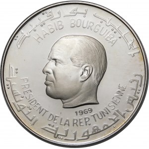 Tunezja, 1 dinar 1969, El Djem