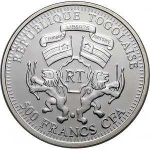 Togo, 500 CFA-Francs, Zenobia