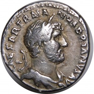 Roman Empire, Hadrian, Denarius 122 AD