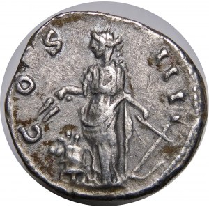 Roman Empire, Antoninus I Pius, Denarius 145 AD