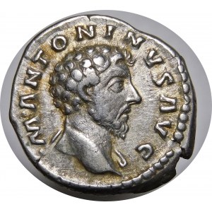 Cesarstwo Rzymskie, Marcus Aurelius, Denar 161 AD