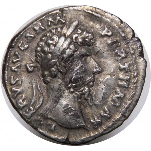 Cesarstwo Rzymskie, Lucius Werus, Denar 166 AD
