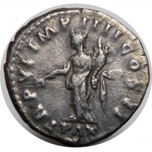 Römisches Reich, Lucius Verus, Denarius 166 n. Chr.