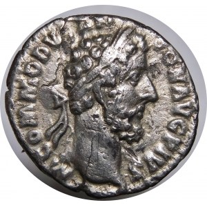 Römisches Reich, Commodus, Denar 184 n. Chr.