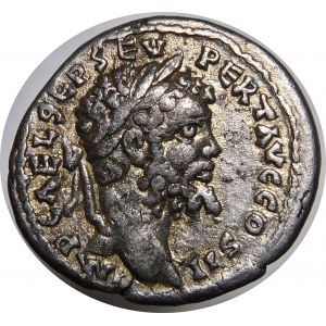 Roman Empire, Septimius Severus I, Denarius 195 AD