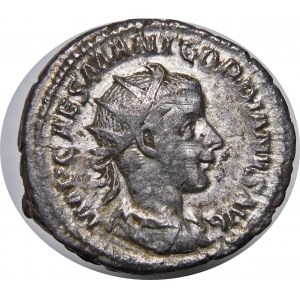 Römisches Reich, Gordianus III Pius, Antoninian 239 n. Chr.