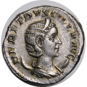 Römisches Reich, Herennia Etruscilla Ehefrau des Thraianers Decius, Antoninian 250 AD