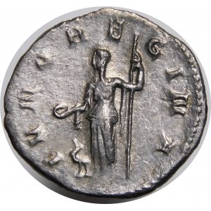 Römisches Reich, Herennia Etruscilla Ehefrau des Thraianers Decius, Antoninian 250 AD