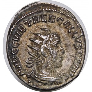 Römisches Reich, Trebonian Gallus, Antoninian 252 n. Chr.