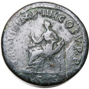 Römisches Reich, Traian, Dupondius 104 n. Chr.