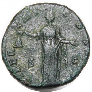Cesarstwo Rzymskie, Antoninus I Pius, Dupondius 154 AD