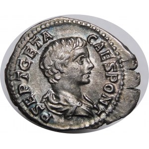 Römisches Reich, Geta, Denar 209-212 n. Chr.