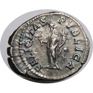 Roman Empire, Geta, Denarius 209-212 AD