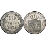 November Uprising, Box of coins and bill 1831 - rare