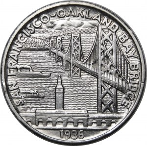 USA, 1/2 dolara 1936, Zespół mostów San Francisco-Oakland
