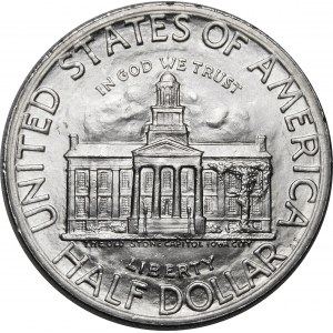 USA, 1/2 dollar 1946, 100th anniversary of the state of Iowa