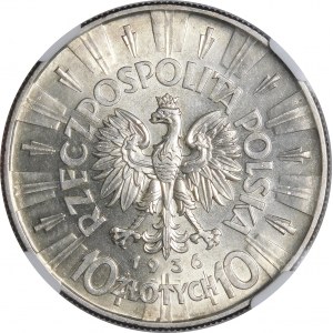 10 gold Pilsudski 1936