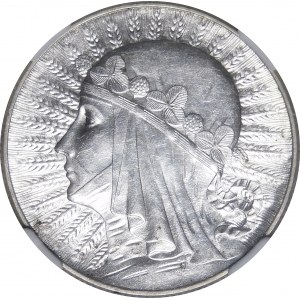 5 złotych Głowa Kobiety 1933
