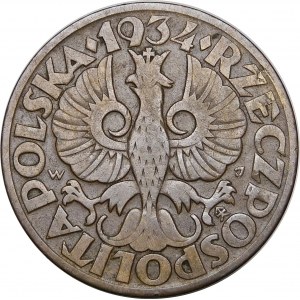 5 groszy 1934 - RZADKA