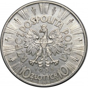 10 gold Pilsudski 1938