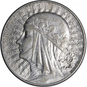 5 złotych Głowa Kobiety 1932 ZZM Warszawa