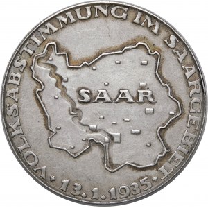 Germany, Third Reich, Medal to commemorate the annexation of the Saarland 1935