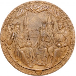 Medal wybity z okazji jubileuszu Uniwersytetu Jagiellońskiego 1900 rok