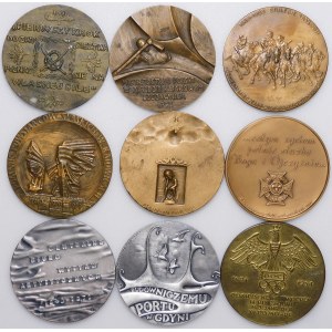 Set of Medals - 9 pieces