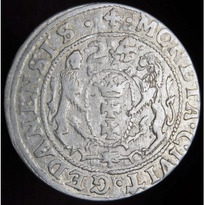 Sigismund III Vasa, Ort 1624/3, Gdansk - pierced date, PR - variant