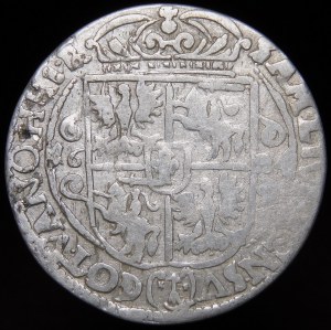 Zygmunt III Waza, Ort 1624, Bydgoszcz - PRV M - Sas w tarczy owalnej - rzadszy