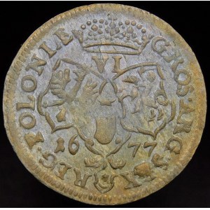 John III Sobieski, Sixth of 1677, Bydgoszcz - Leliwa in shield