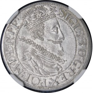Zygmunt III Waza, Ort 1612, Gdańsk - kropka za łapą, PP - piękny i rzadszy
