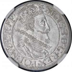Zygmunt III Waza, Ort 1612, Gdańsk - kropka za łapą, PP - piękny i rzadszy