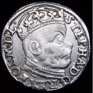 Stefan Batory, Trojak 1583, Olkusz - I-D under date