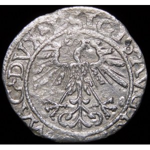 Sigismund II Augustus, Half-grosz 1562, Vilnius - 18 Pogon, L/LITVA - undescribed