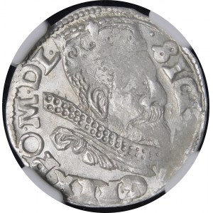 Zygmunt III Waza, Trojak 1598, Wschowa - F z lewej