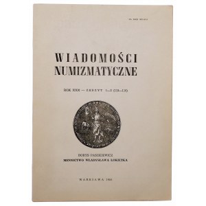 Paszkiewicz Borys, Die Münzprägung von Władysław dem Kurzen