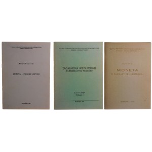 PTAiN Numismatic Bulletin Library - set (3 pieces).