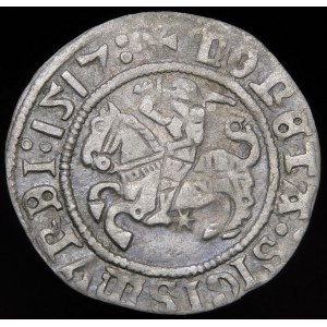 Sigismund I the Old, Half-penny 1517, Vilnius - undescribed variant