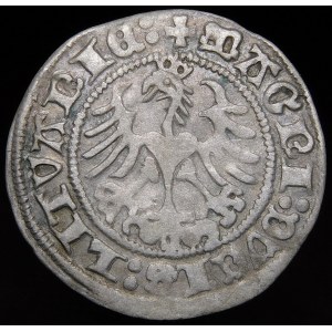 Sigismund I. der Alte, Halbpfennig 1517, Wilna - unbeschriebene Variante