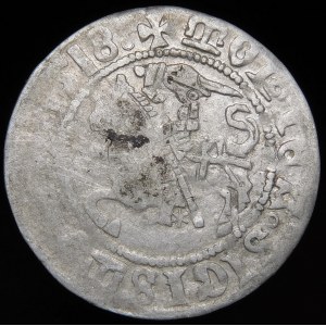 Sigismund I the Old, Half-penny 1518, Vilnius - error, MONTEA - colon - rare