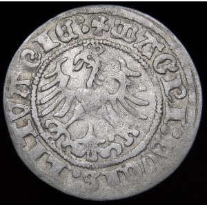 Sigismund I the Old, Half-penny 1518, Vilnius - colons