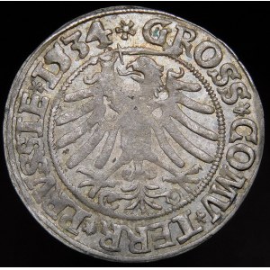 Zygmunt I Stary, Grosz 1534, Toruń - w koronie - odmiana